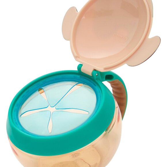 Skip Hop Zoo Snack Cup Kids Feeding Storage Pot Tub Age 12M+ NIP No spill - Picture 3 of 14